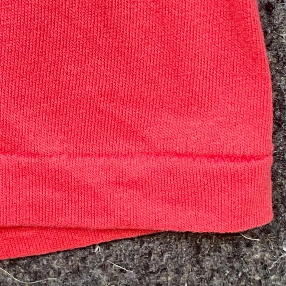 Cayman Islands T Shirt L Mens Red Pink Vintage 90s Single Stitch Embroidered Sun - Picture 5 of 8
